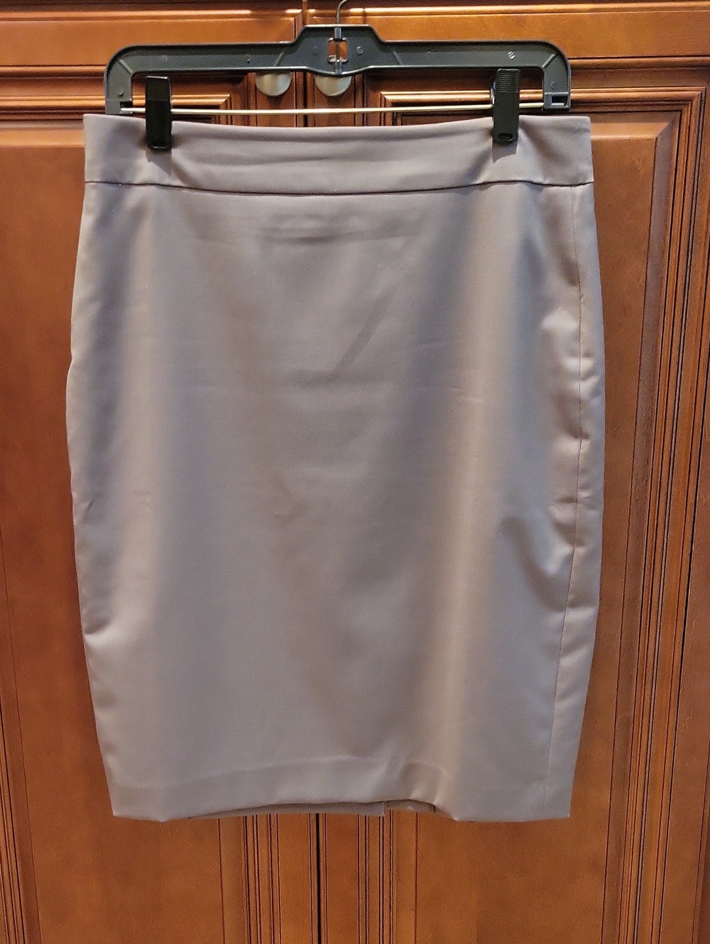 Ann Taylor Taupe Pencil Skirt